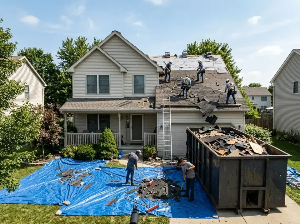 roof-replacement-debris-remova-004 — frequently asked questions, Cheapest Dumpster Rentals in Bedford, OH